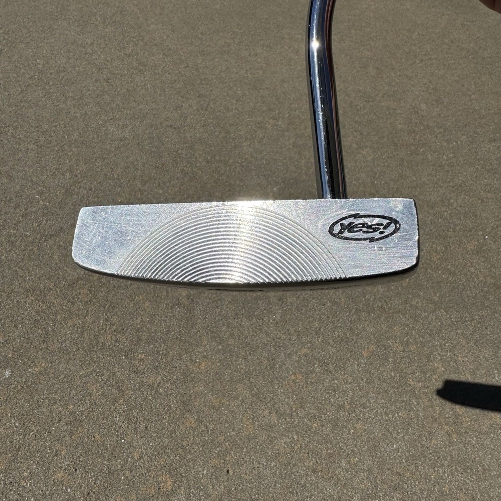 Yes! C-Groove Putter RH Face Balanced Blade Patent 5637044 34" Original Grip